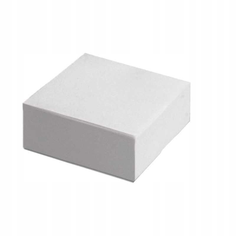 

Kostka biała klejona 8.3x8.3x3.5cm