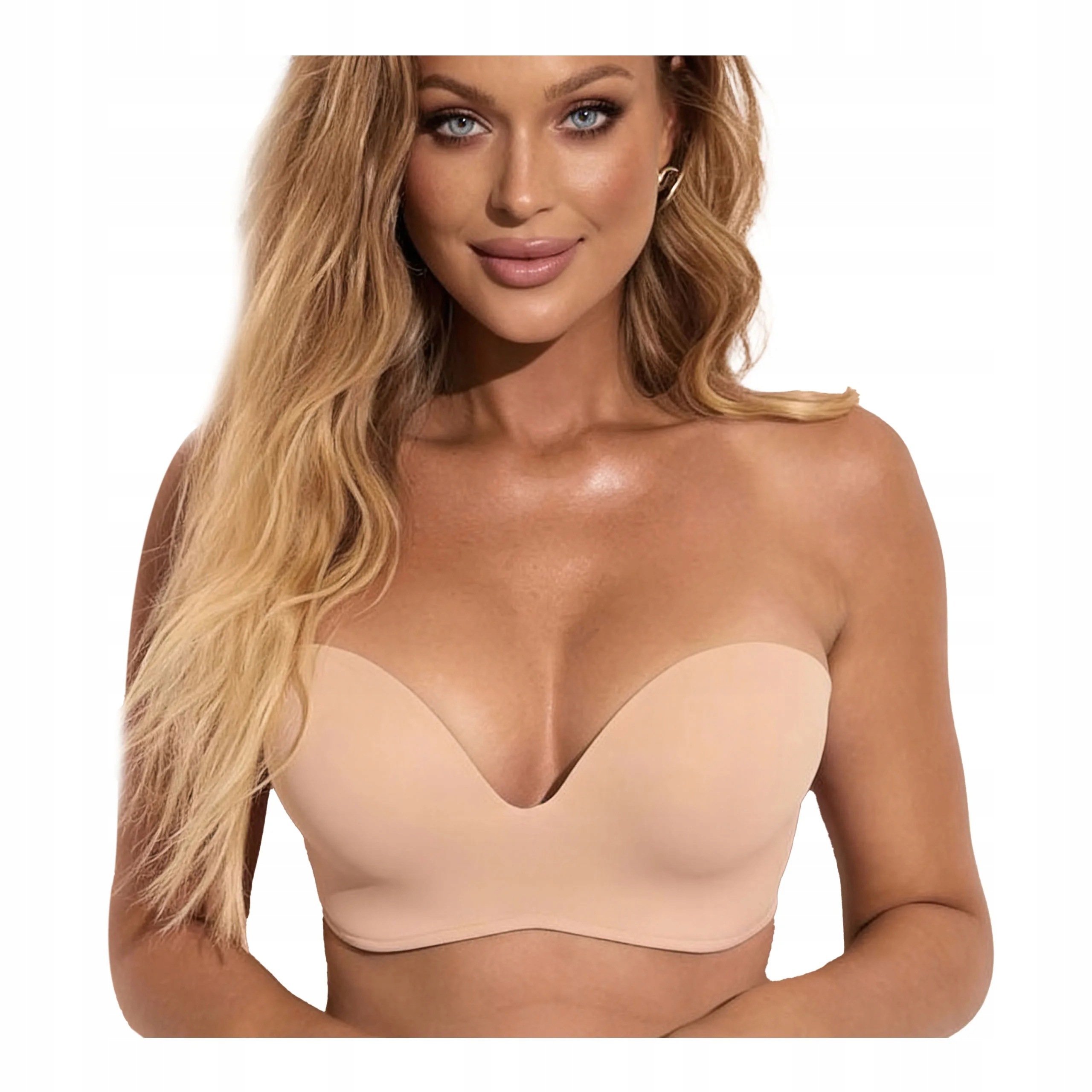 Samodržící push-up podprsenka Kinga Expert Bra BC-1167 béžová 80F