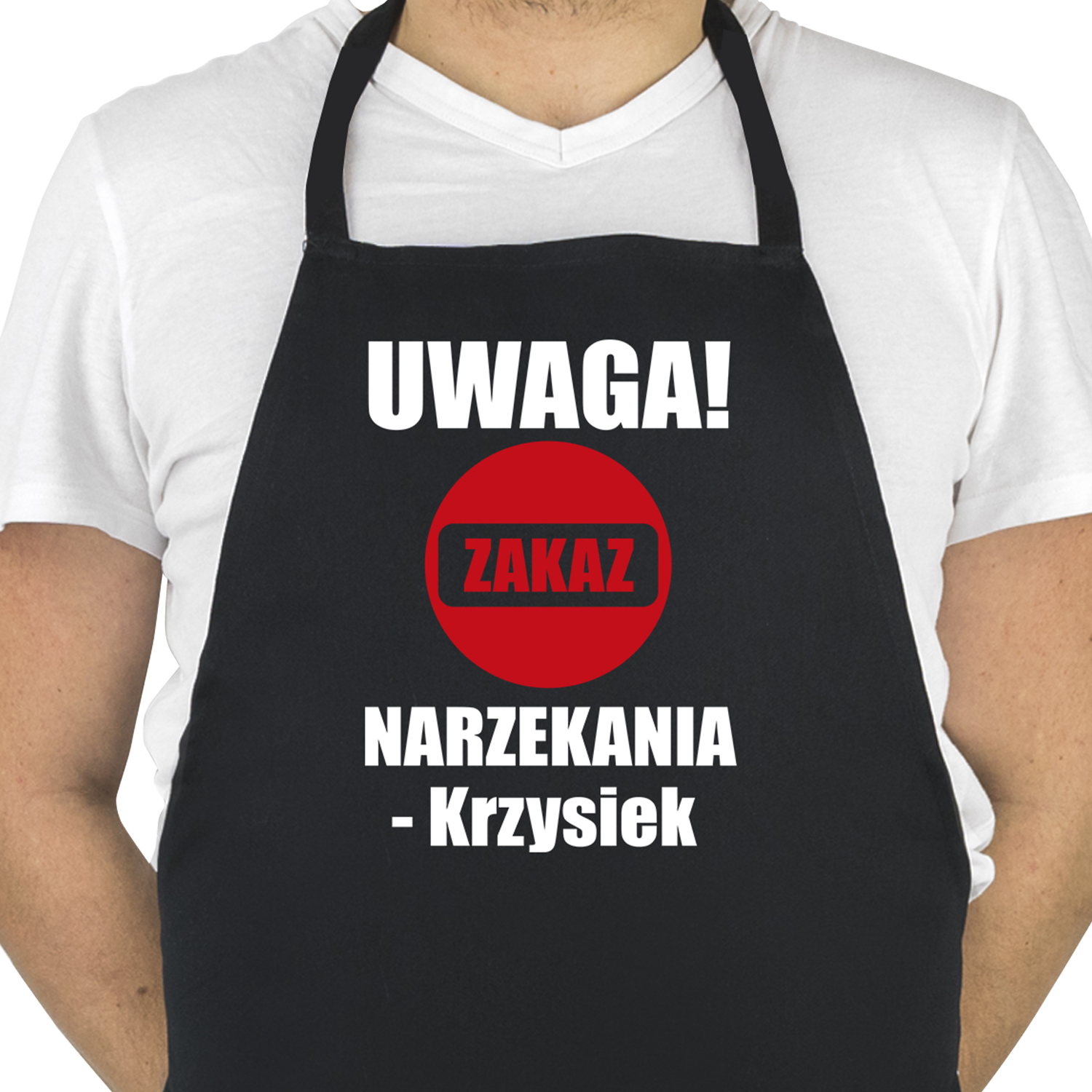 

Fartuch Kuchenny Czarny Bawełniany Z Imieniem