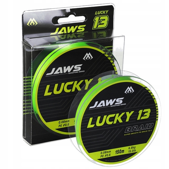 Mikado Plecionka Jaws Lucky 13 0,12mm 150g Fluo