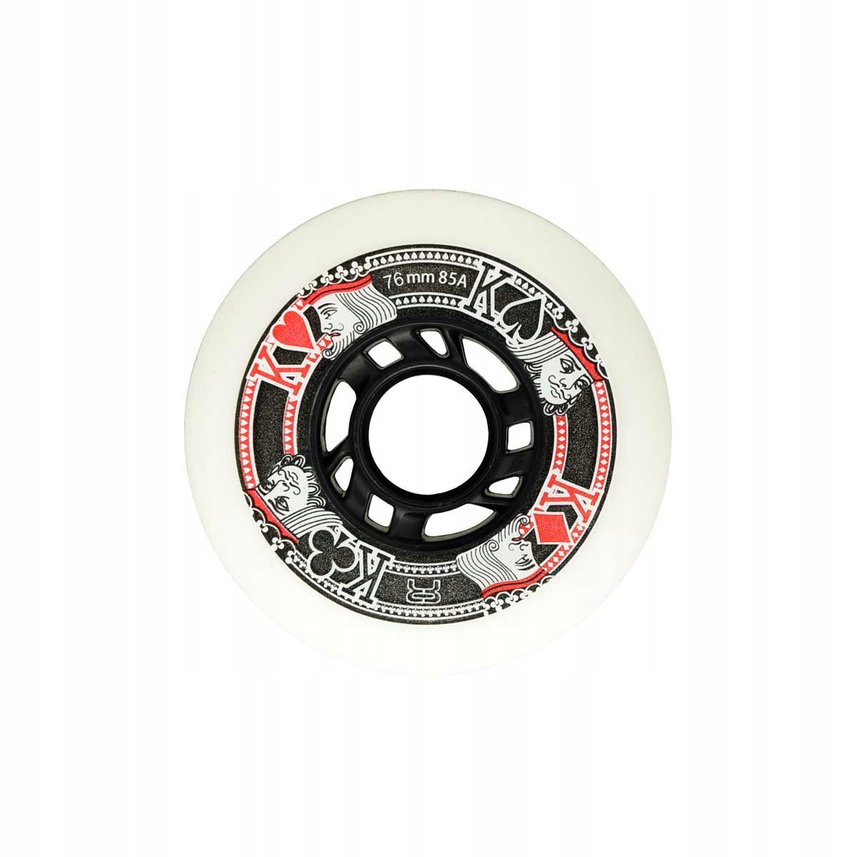 Koła Fr Skates Street Kings White 72MM/85A X1 Freeride Freeskate Urban