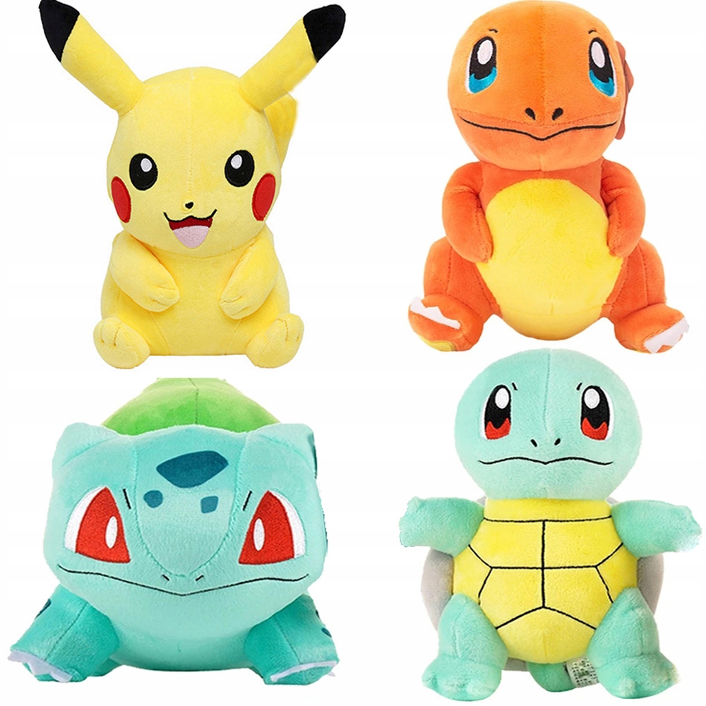 

Maskotki Pokemon Go Pikachu Bulbasaur Karty