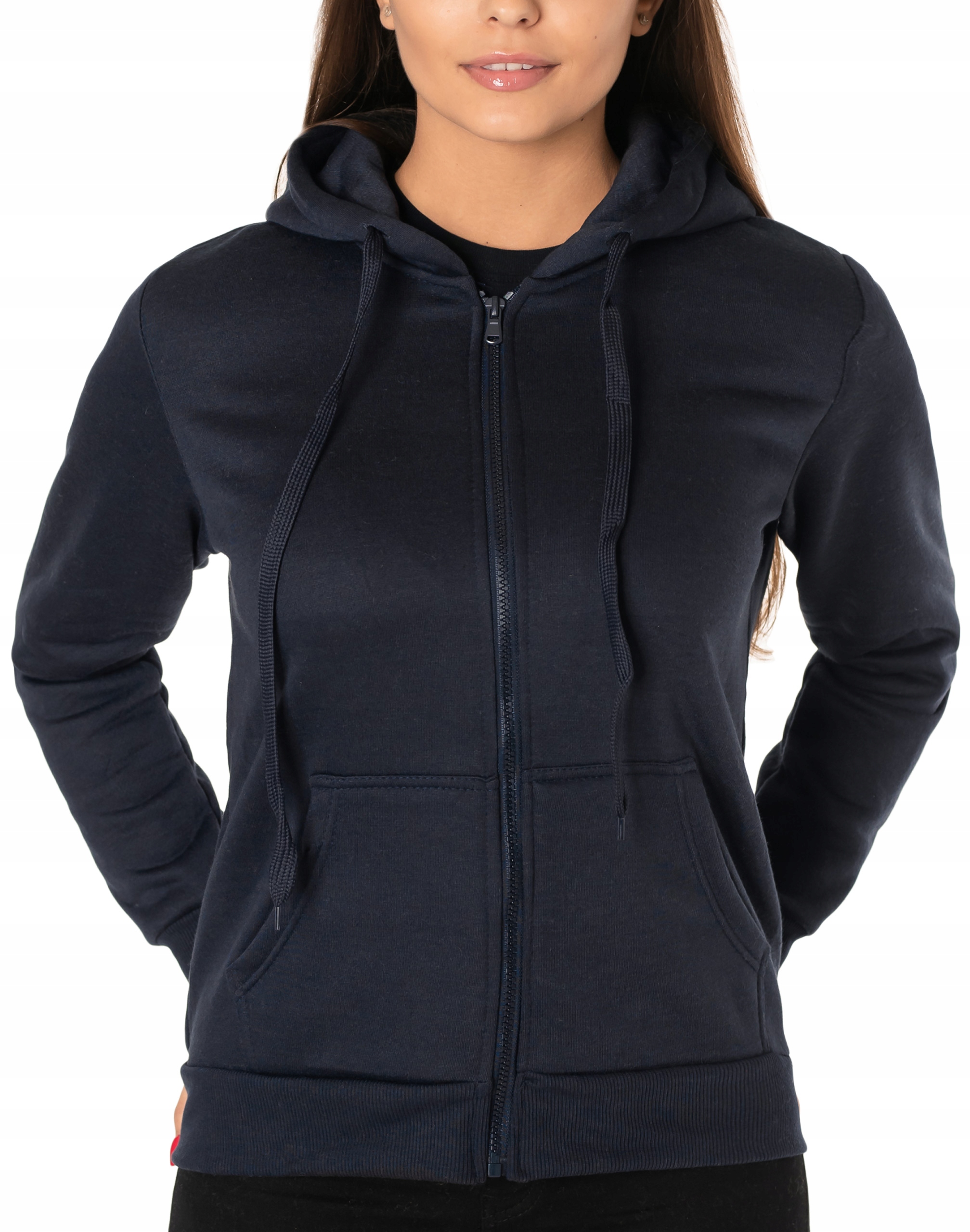 

Ciepła Bluza Bawełniana Damska Dresowa 68W-4 r XL