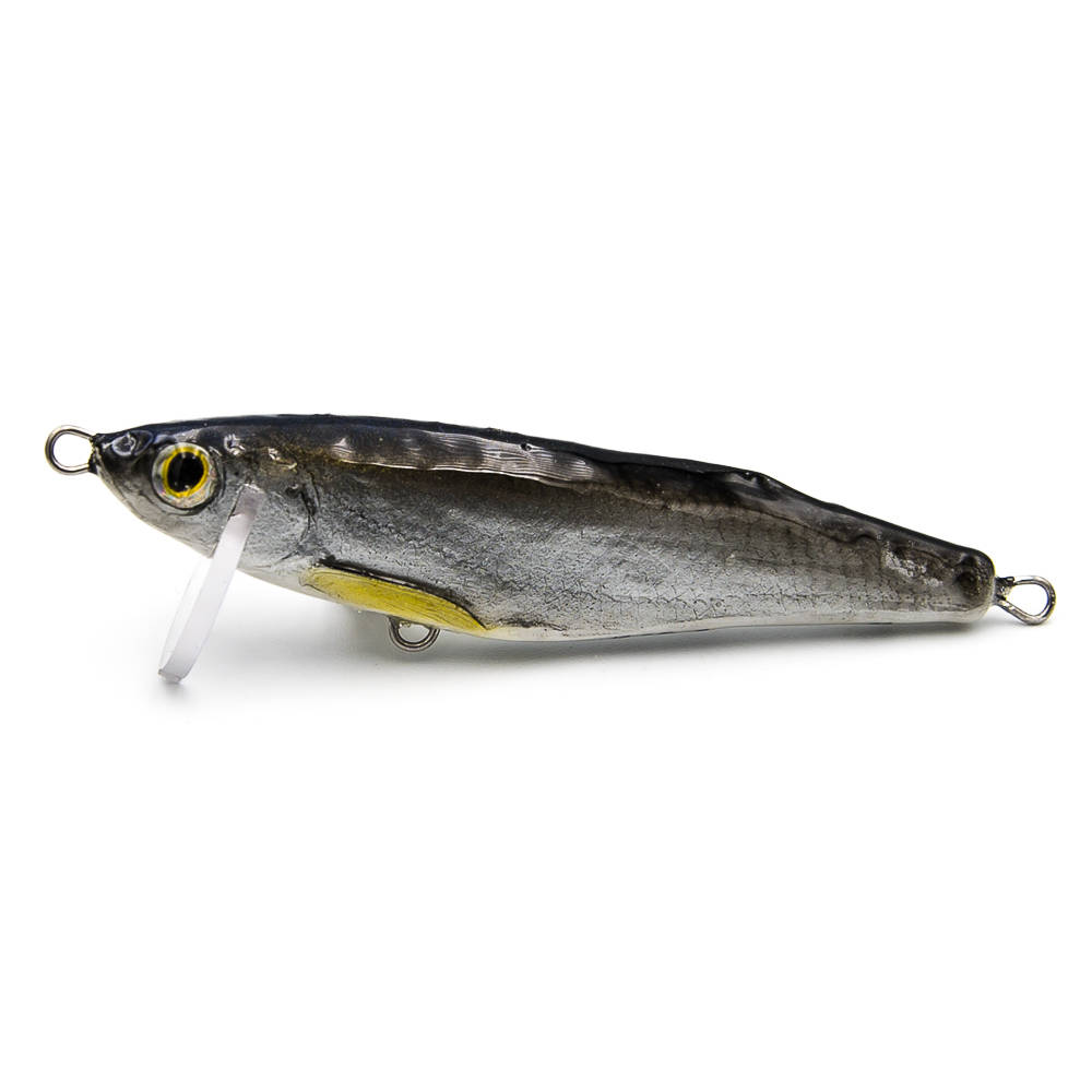 Wobler Kornel słaby Ukleja 7.5cm 8g tonąca Czarny