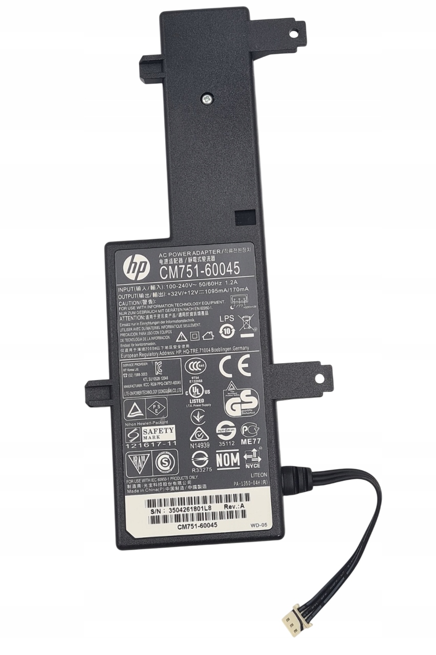 Oryginalny zasilacz HP OfficeJet Pro 8600.