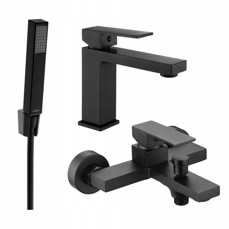 Mexen Uno R77 vanová sada, Černá