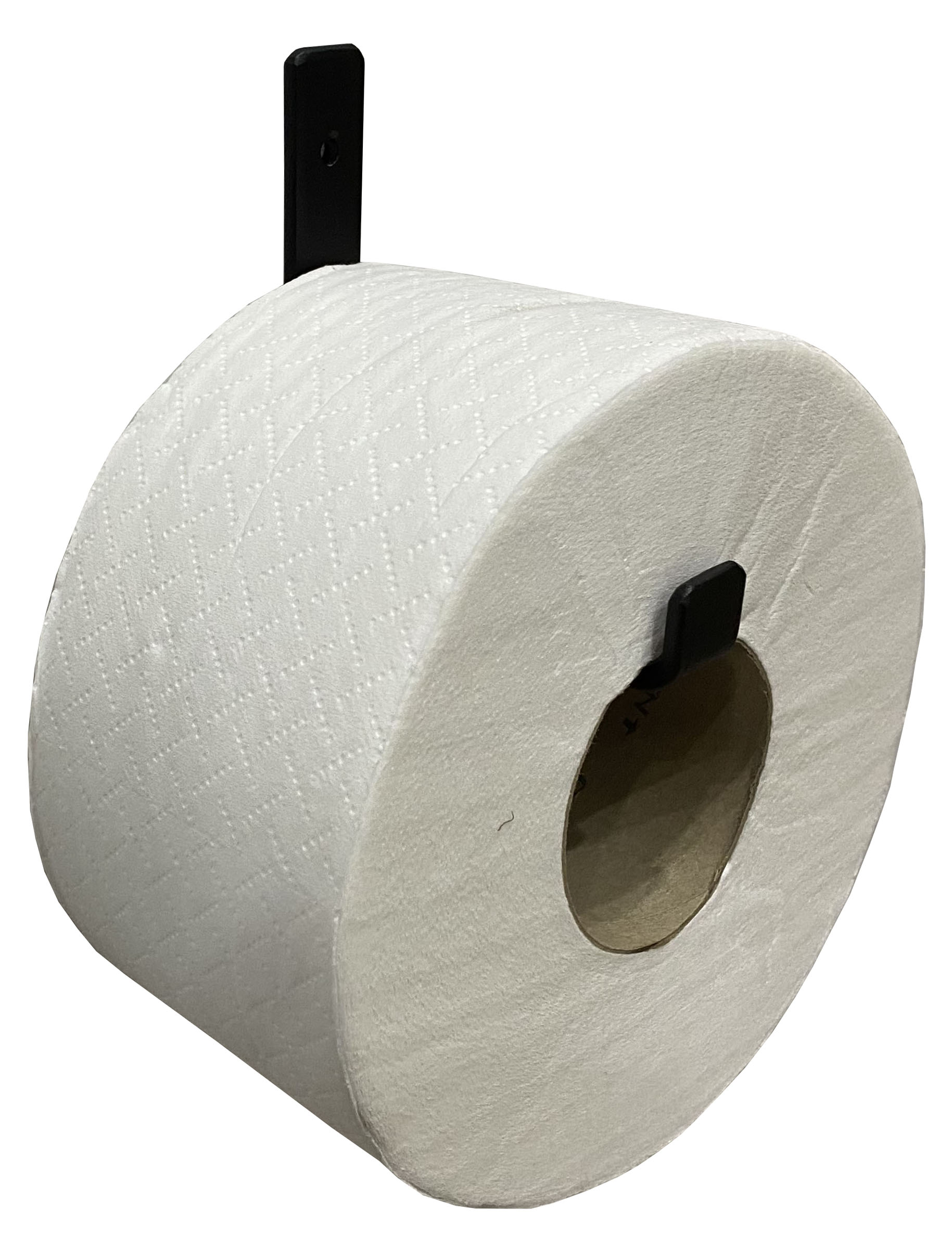 UCHWYT ŚCIENNY NA PAPIER TOALETOWY XXL JUMBO WIESZAK METALOWY CZARNY LOFT Typ uchwyt