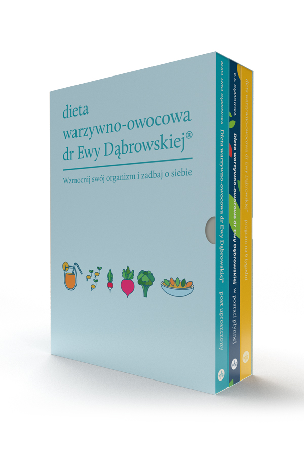 

Dieta warzywno-owocowa dr Ewy Dąbrowskiej -komplet