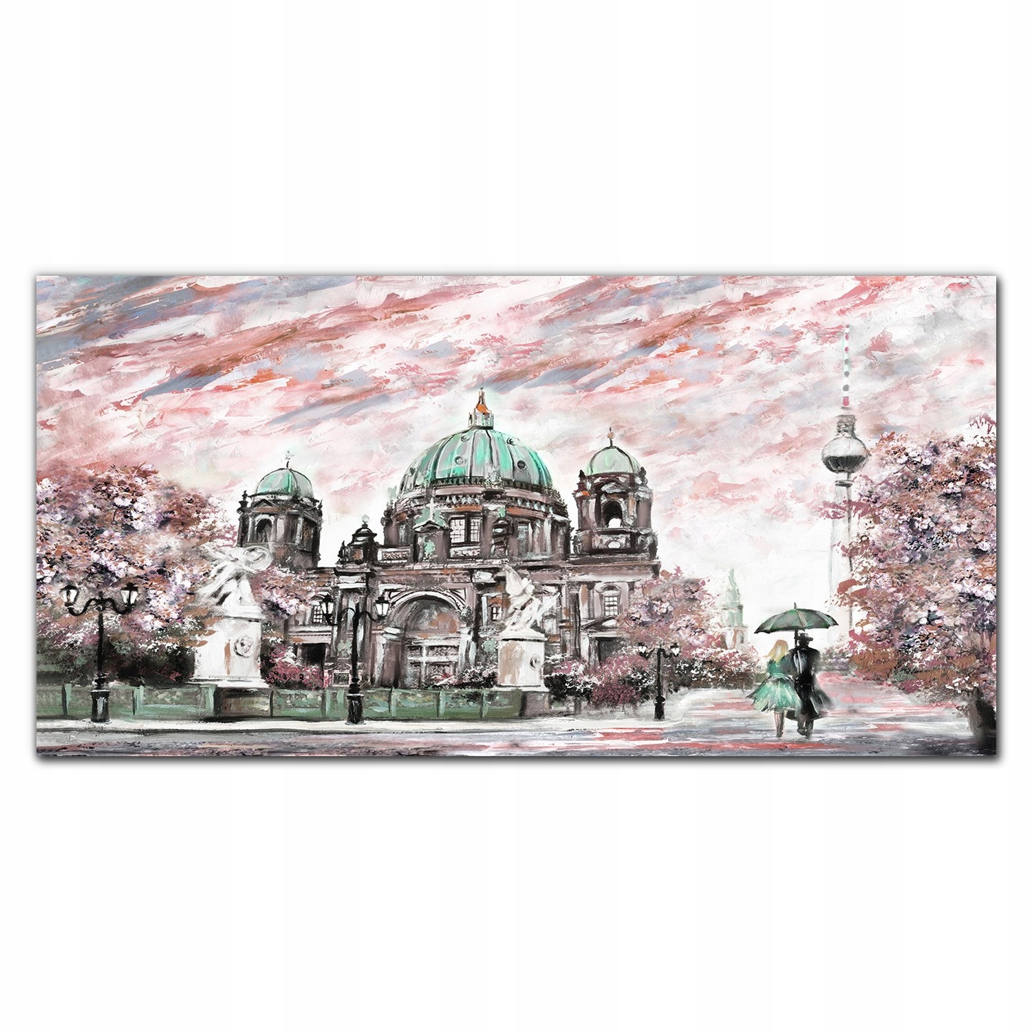 

Fotoobraz wiszący na prezent 120x60 Berlin katedra