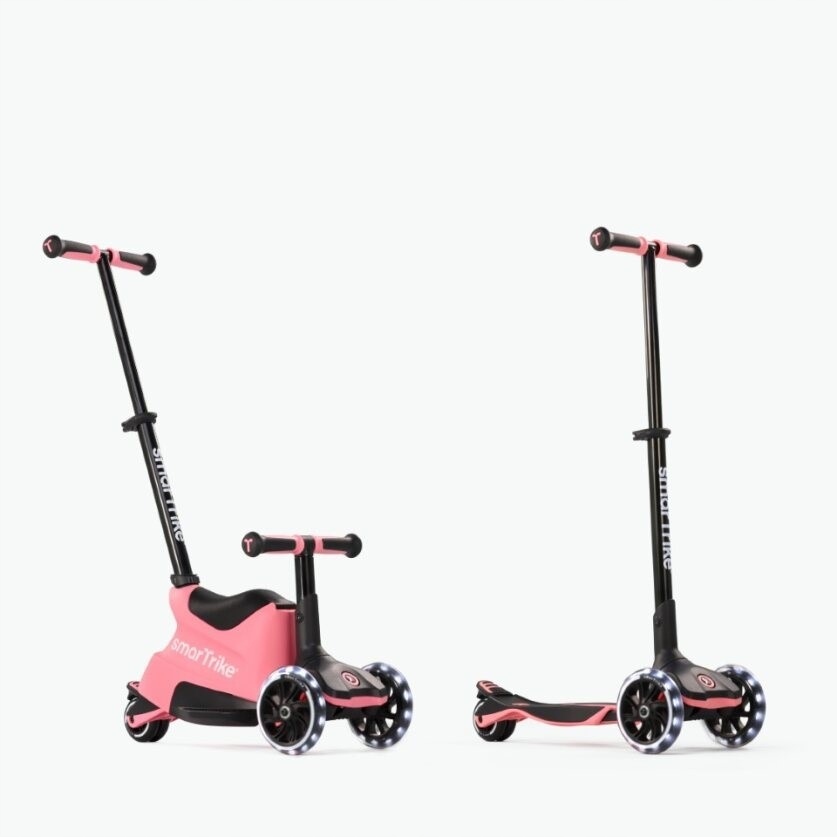 SmarTrike Hulajnoga 4w1 Xtend Scooter Ride-on Salmon Pink