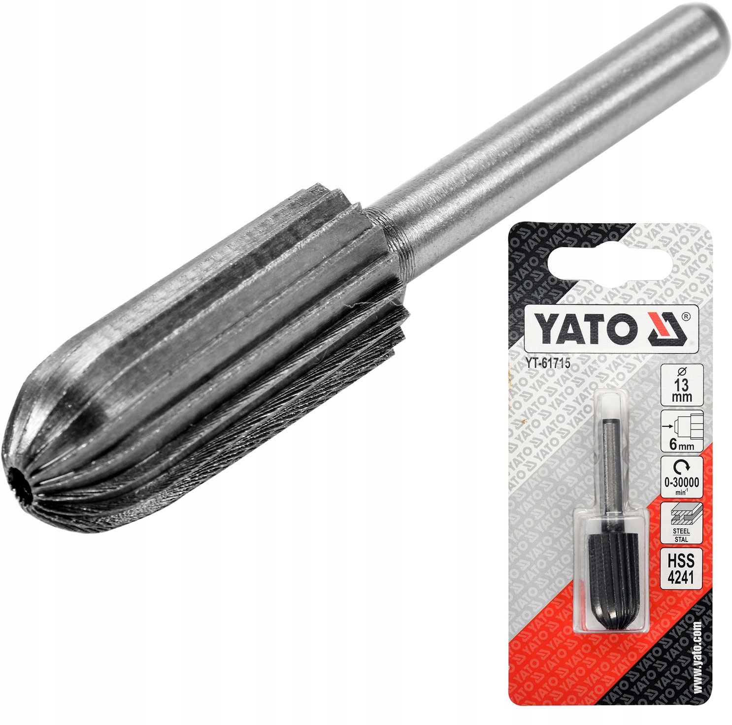 

Frez Pilnik Trzpieniowy Metalu Hss 13mm Okrągły