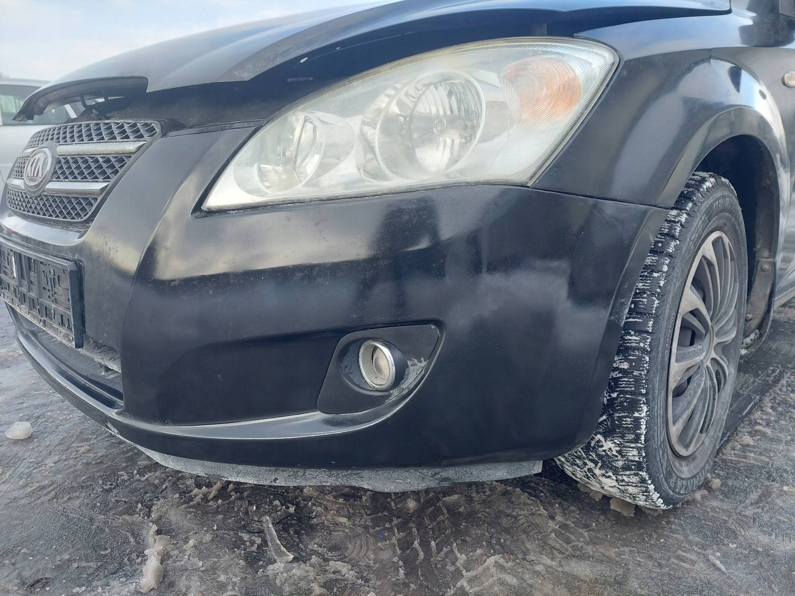 complete front KIA CEED and 1K bonnet bumper fenders lights