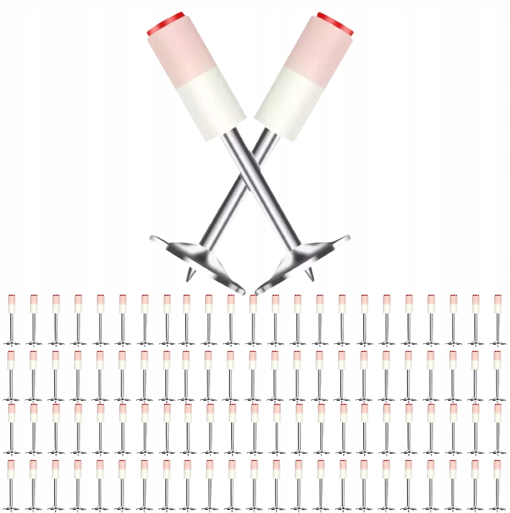Hřebíky do pistole na betonu, kov, dřevo, hřebíkovačka 400X