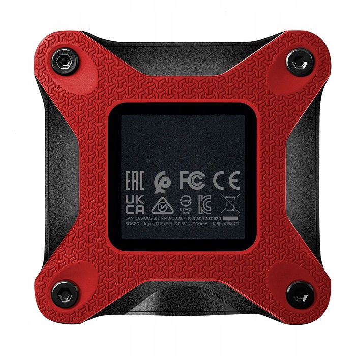 Adata SD620 512GB/SSD/Externí/Červená/3R