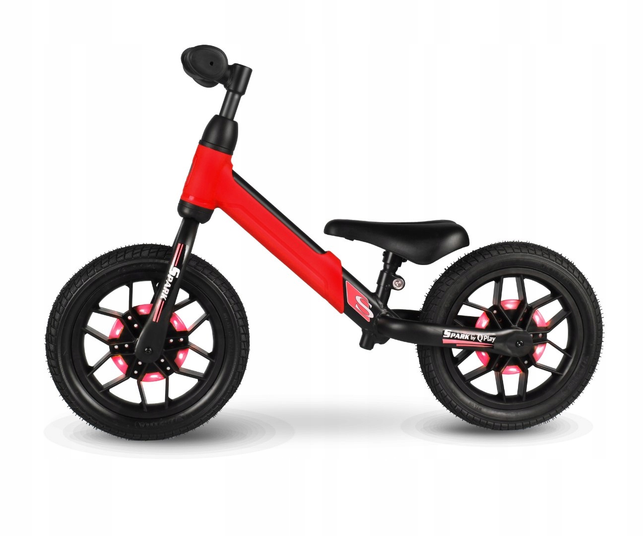 Rowerek rower biegowy 12" QPlay Spark w kolorze czerwonym
