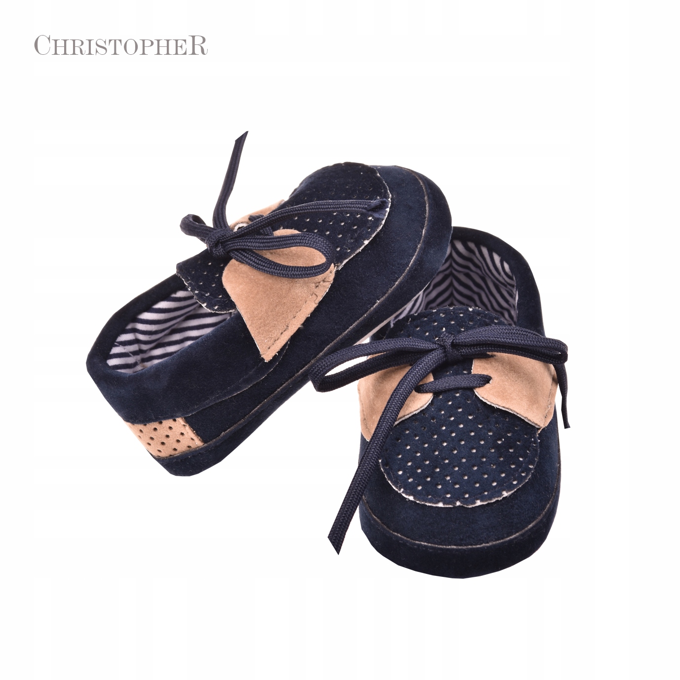 MOKASYNY niemowlęce CHRISTOPHER Kolorowe r. 19 Marka Inna marka