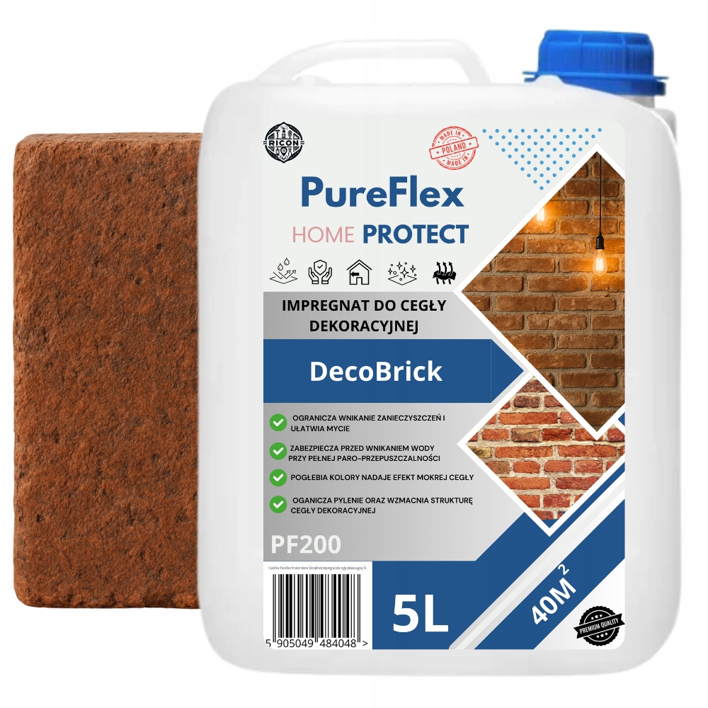 Levně Impregnace Na Staré Cihly Fasádních, Klinkerových Dlaždic Hydrofobní 5 L