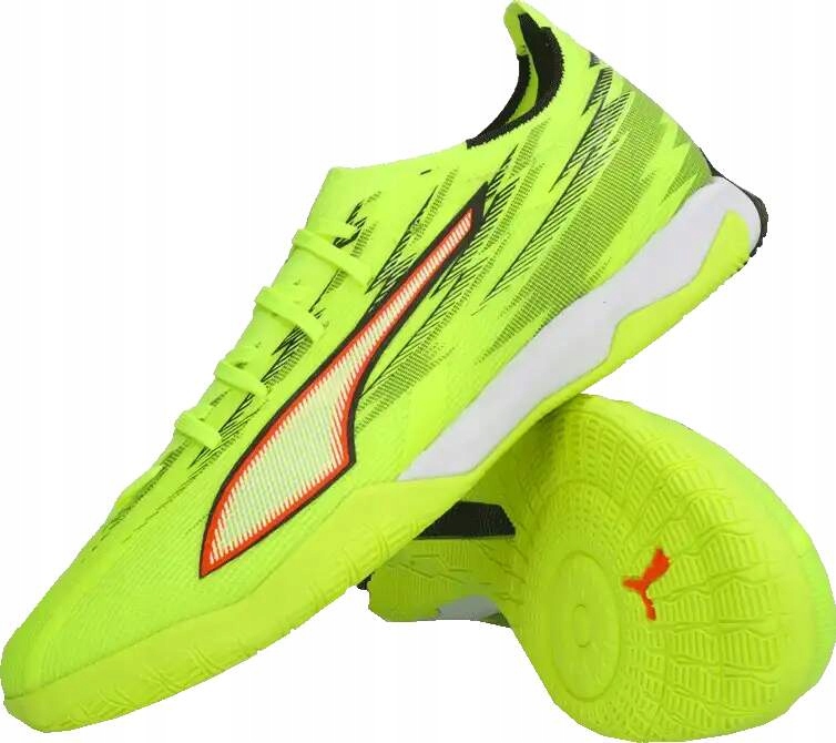 Pánské sálové kopačky Puma Ultra 6 Match It limetka