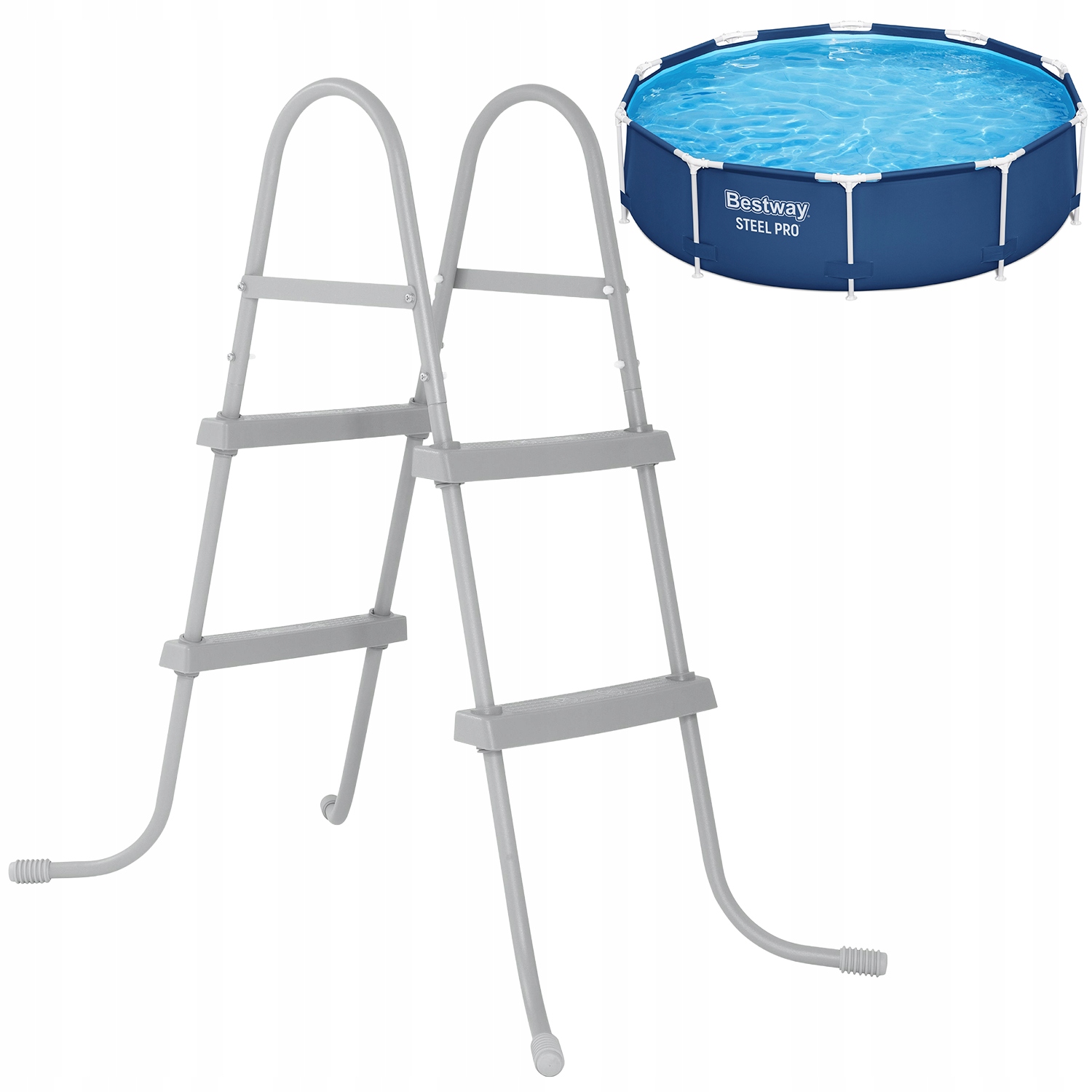 Bezpečný Žebřík Schůdky Vstup Stabilní Žebřík Bestway 56679