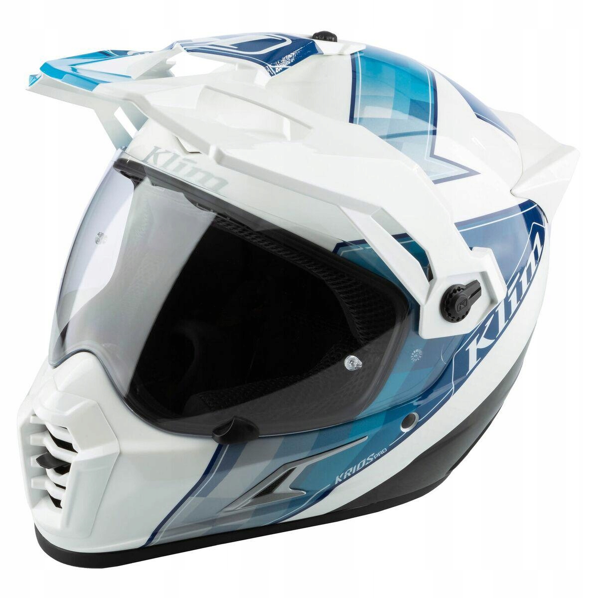 Prilba Klim Krios Pro Lg Spectrum White modrá