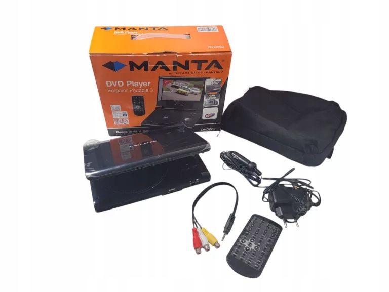 Портативный DVD-плеер Manta DVD062