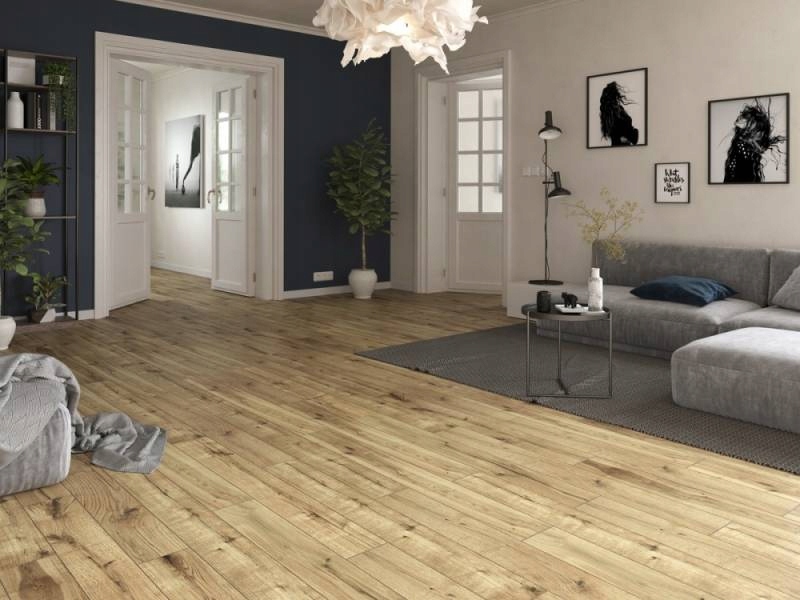 TANIE Panele Podłogowe WODOODPORNE DĄB Serena AC5 Stan opakowania oryginalne