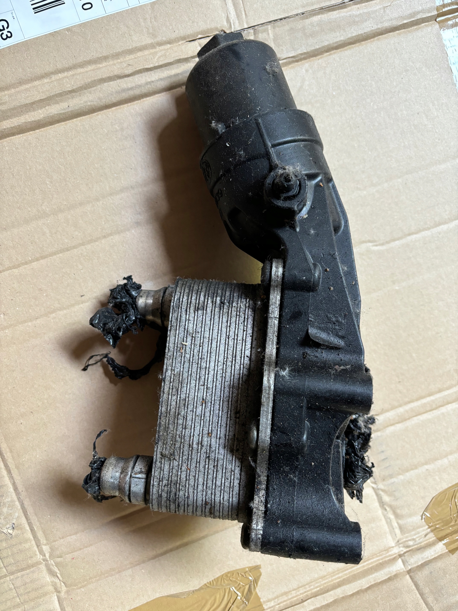 5 CHŁODNICZKA FILTR OLEJU ALFA ROMEO STELVIO GIULIA 55270839