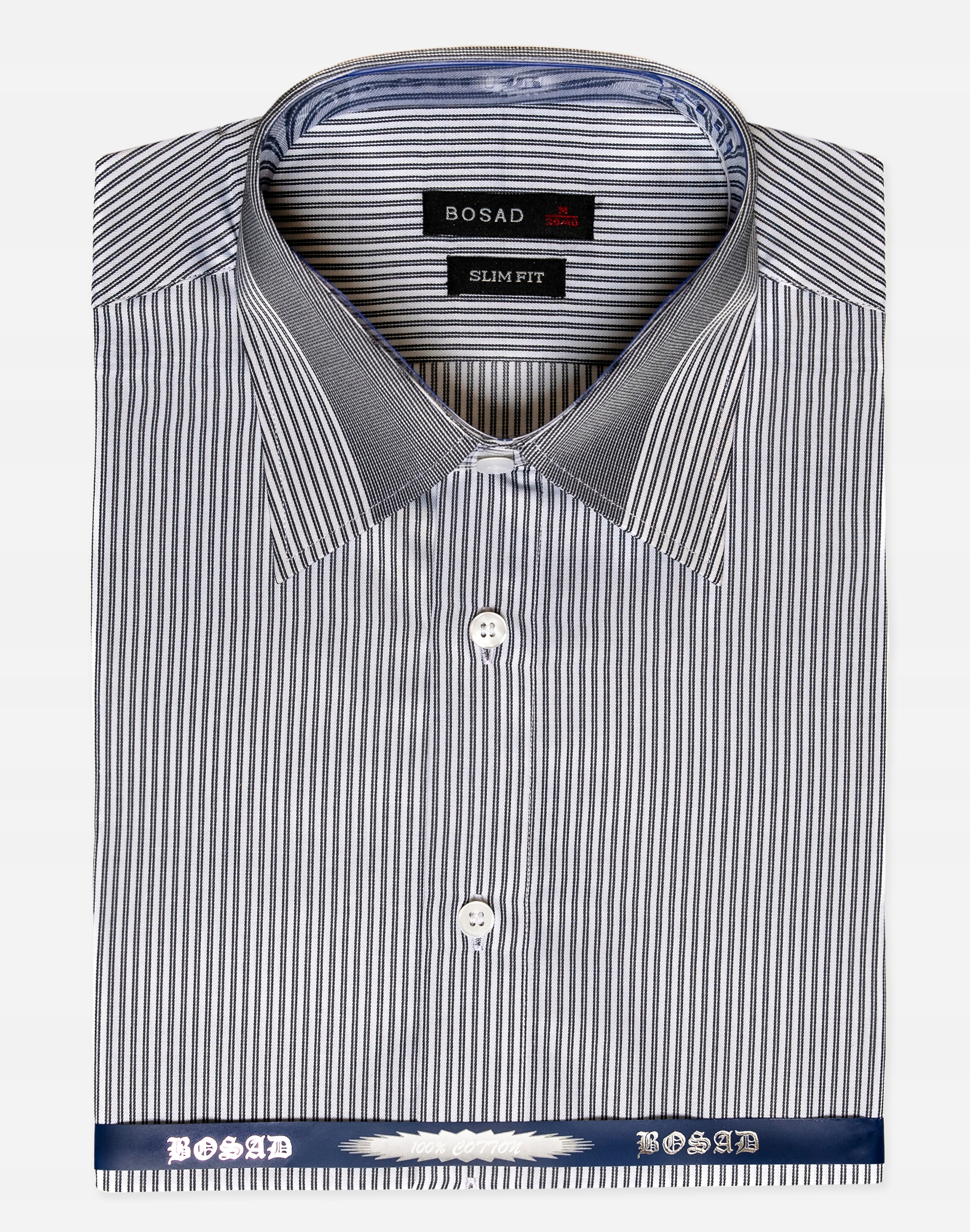 Elegancka Koszula Męska Krótki Rękaw WY123-3 38/39 Marka Megitarnow