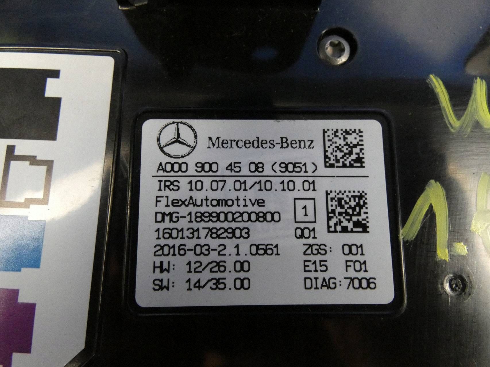 MERCEDES CLA W117 A W176 B W246 light inner OSWIETLENIE front
