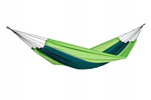 Hamak Ultralekki Silk Traveller Zielony Turystyczny 220x140cm AMAZONAS — miniatura 2