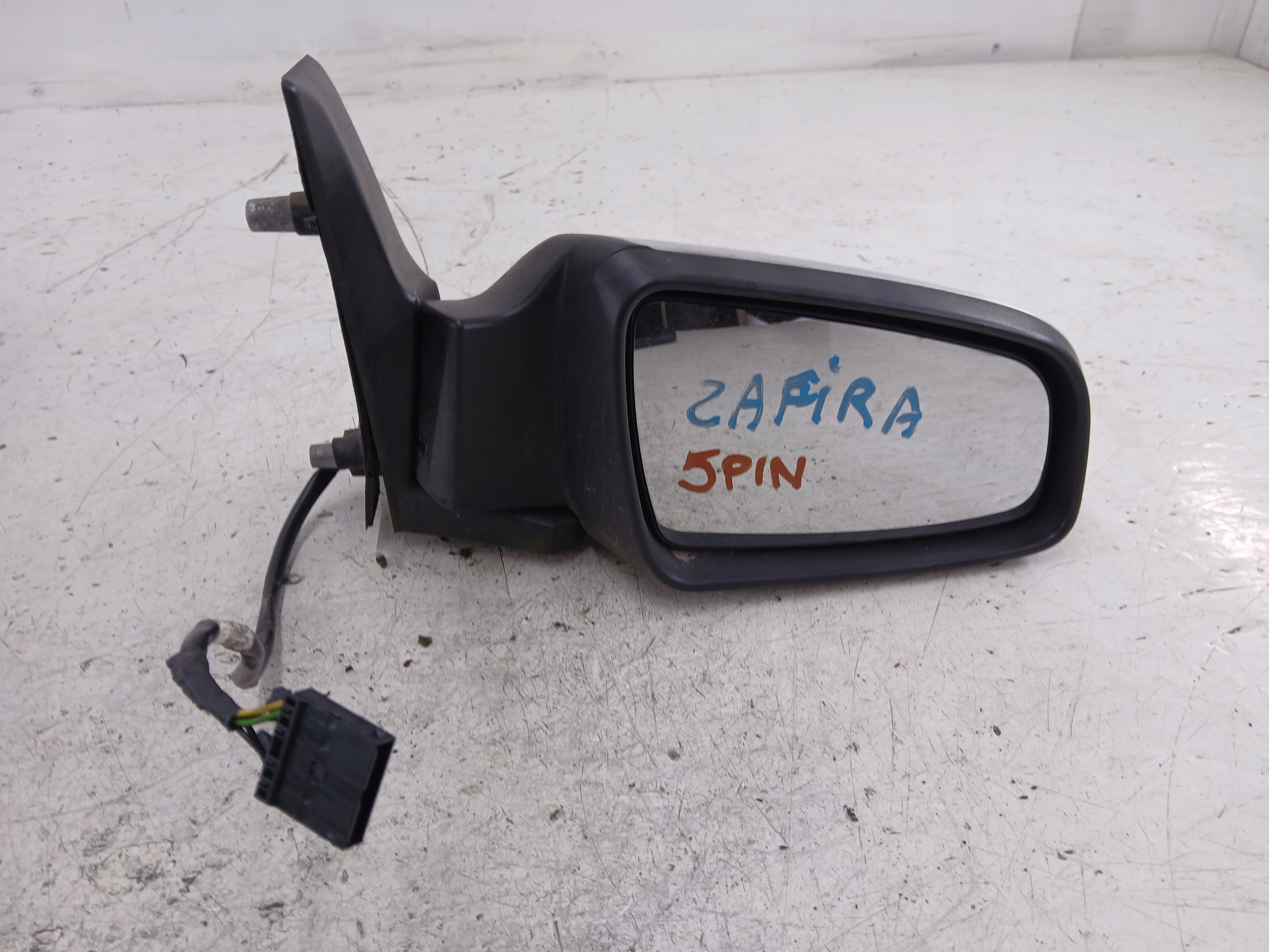 OPEL ZAFIRA A mirror right 5 PIN silver