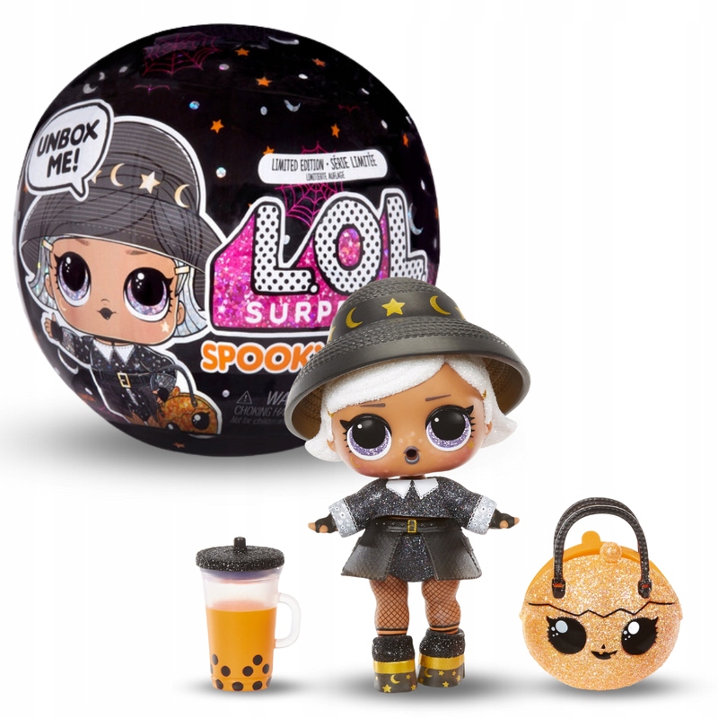 

Halloween Kula Lol Lalka Blask Spooky Sparkle