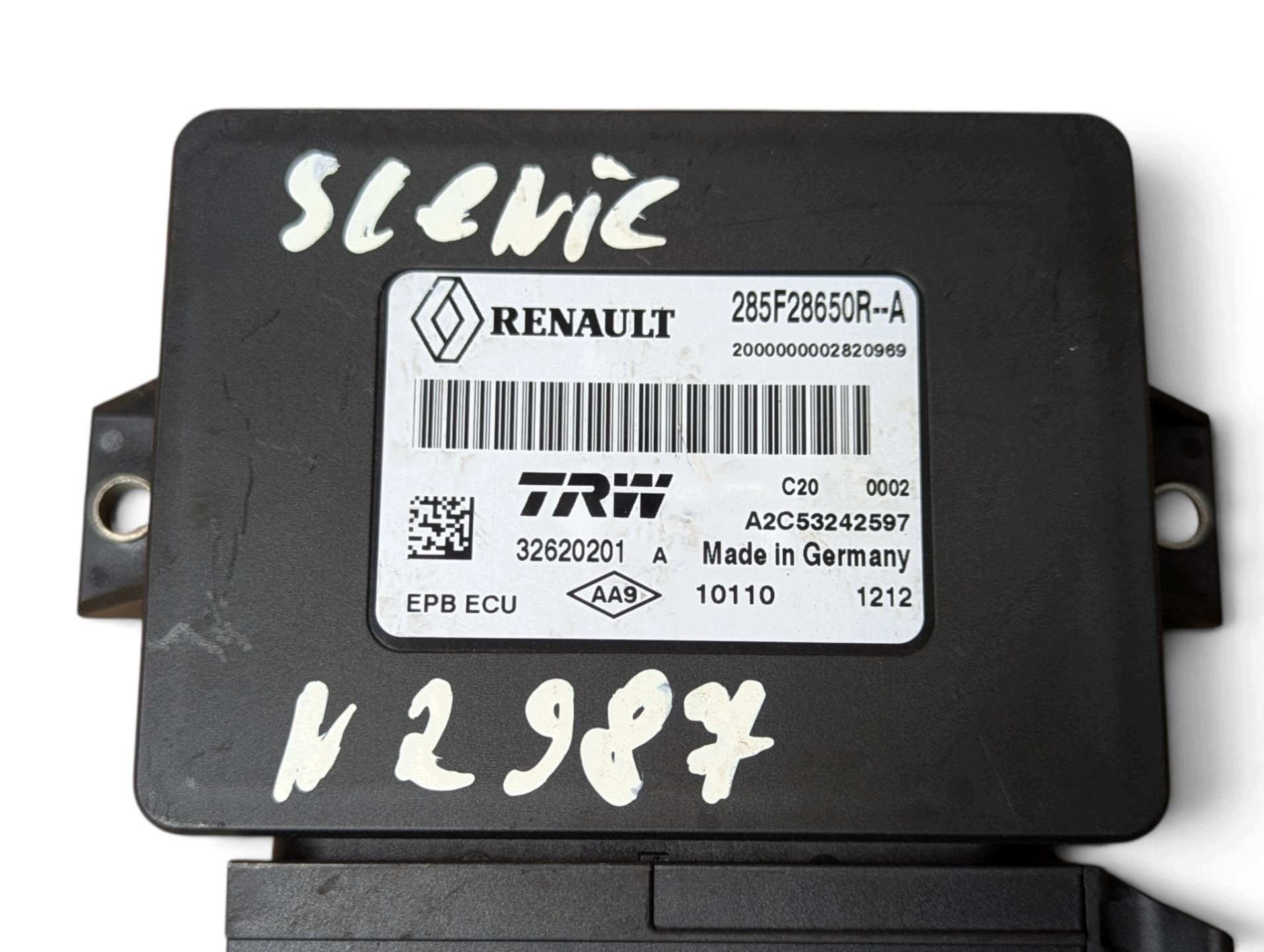 module electric brake Renault Grand Scenic 3 2010 285F28650R
