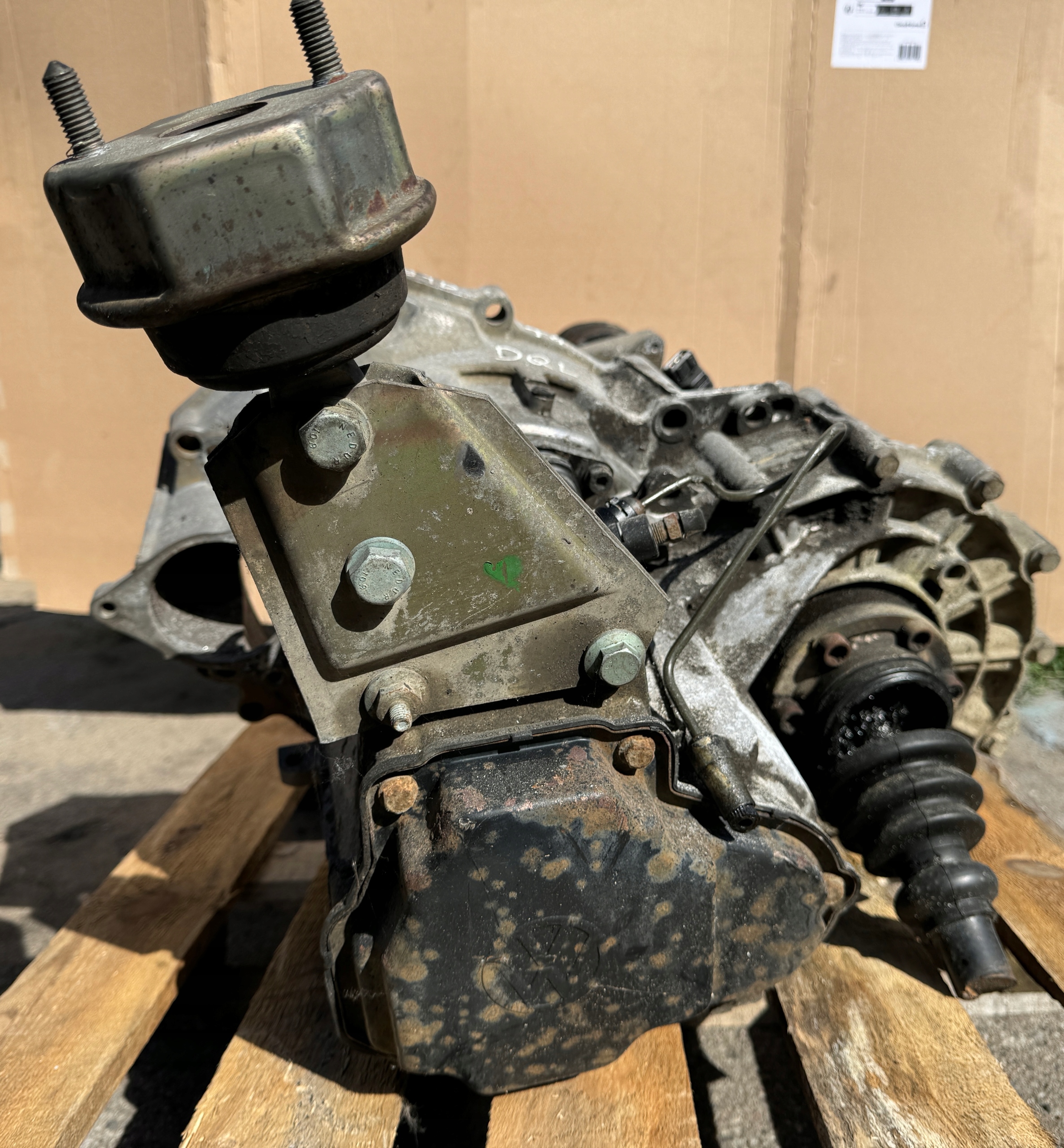 SKRZYNIA BIEGÓW VW T4 1.9 TD DQL TRANSPORTER ORYGINAŁ KOMPLETNA ABL 68KM Rodzaj skrzyni Manualna