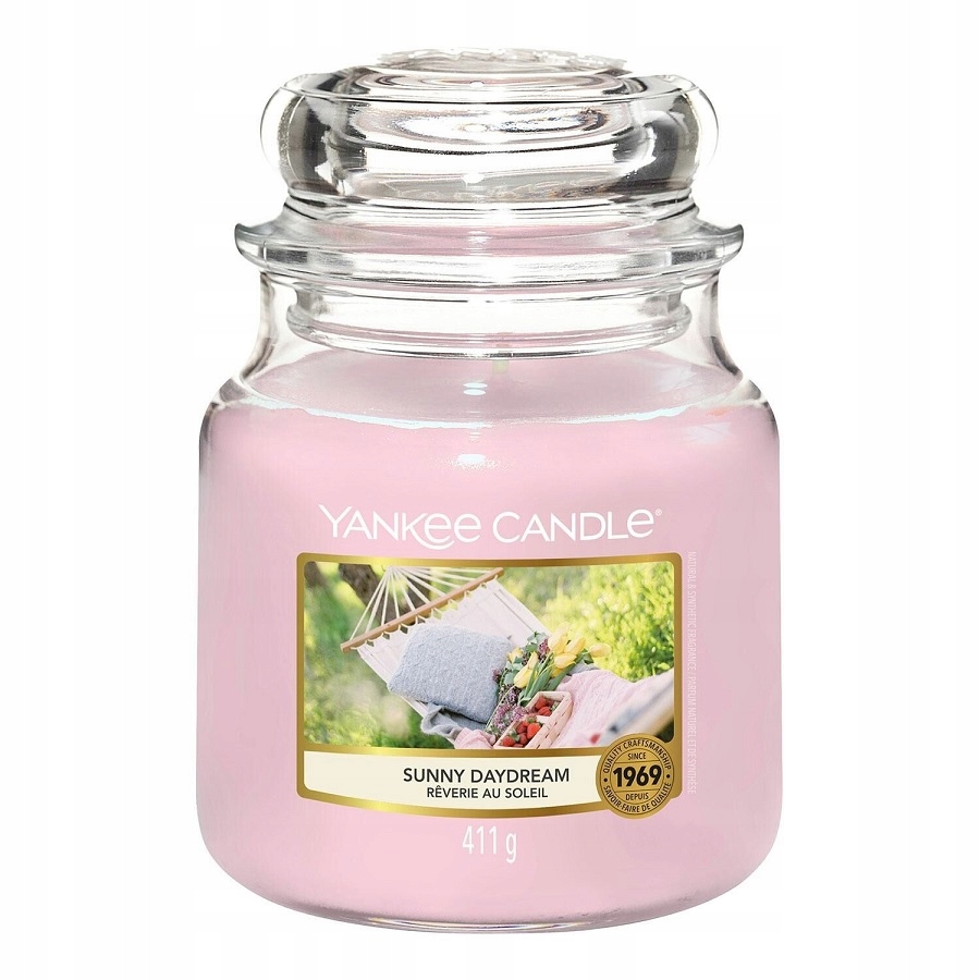 YANKEE CANDLE SUNNY DAYDREAM ŚWIECA ŚREDNIA 411 g