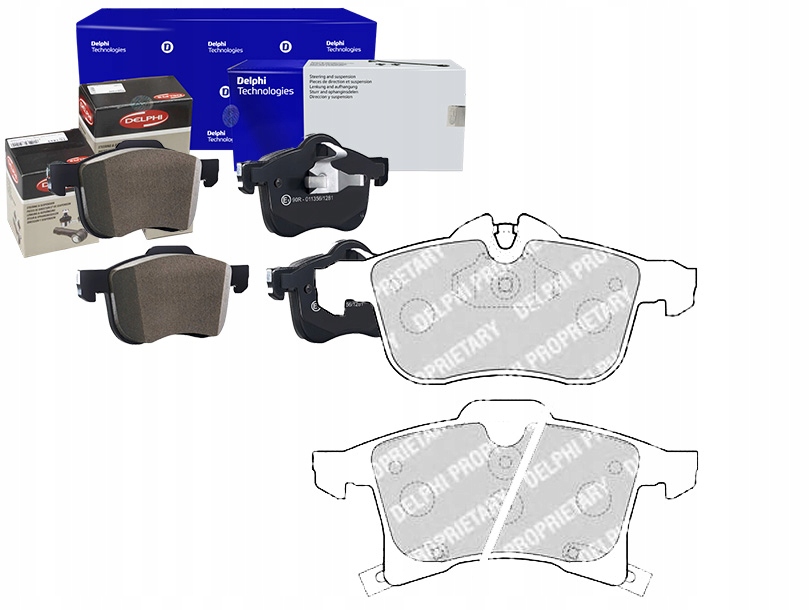 Brzdové Destičky Opel Adam Astra G Astra H Astra H Sada pro řidiče #35