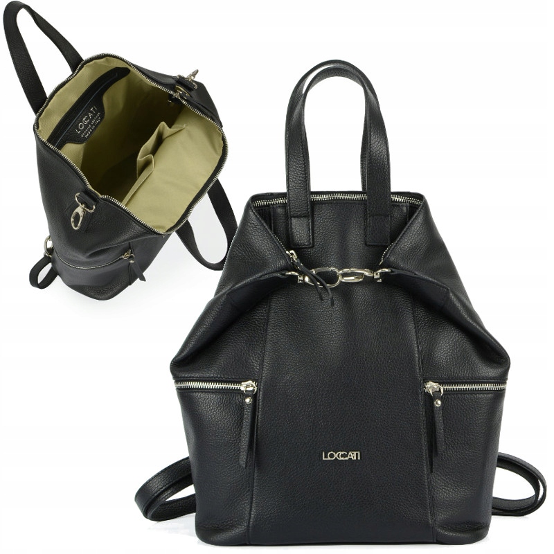 

Plecak damski miejski skórzany wielofunkcyjny a4