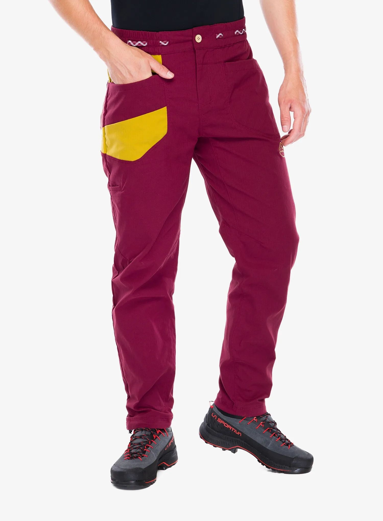 Spodnie wspinaczkowe La Sportiva Labyrinth Pants redwood/savana M