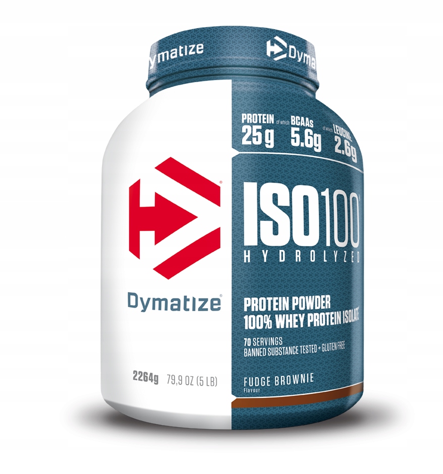Dymatize Iso 100 Hydrolyze 2,264 kg Brownie 2,264 kg