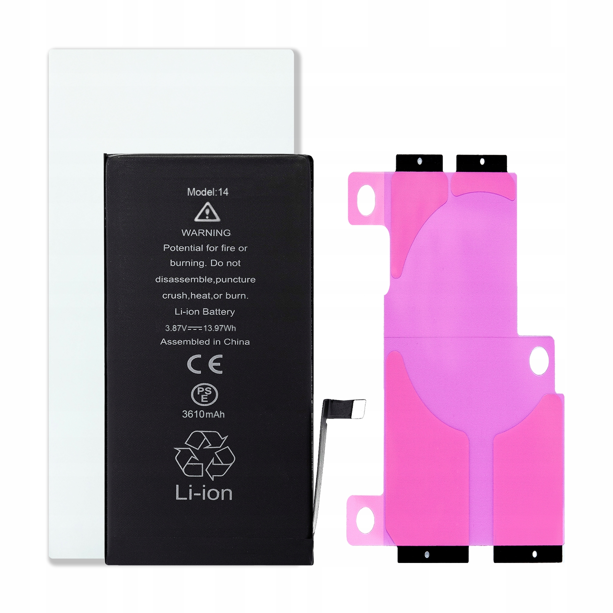 Bateria do iPhone 14 Większa Pojemność 3610 mAh Nowacell