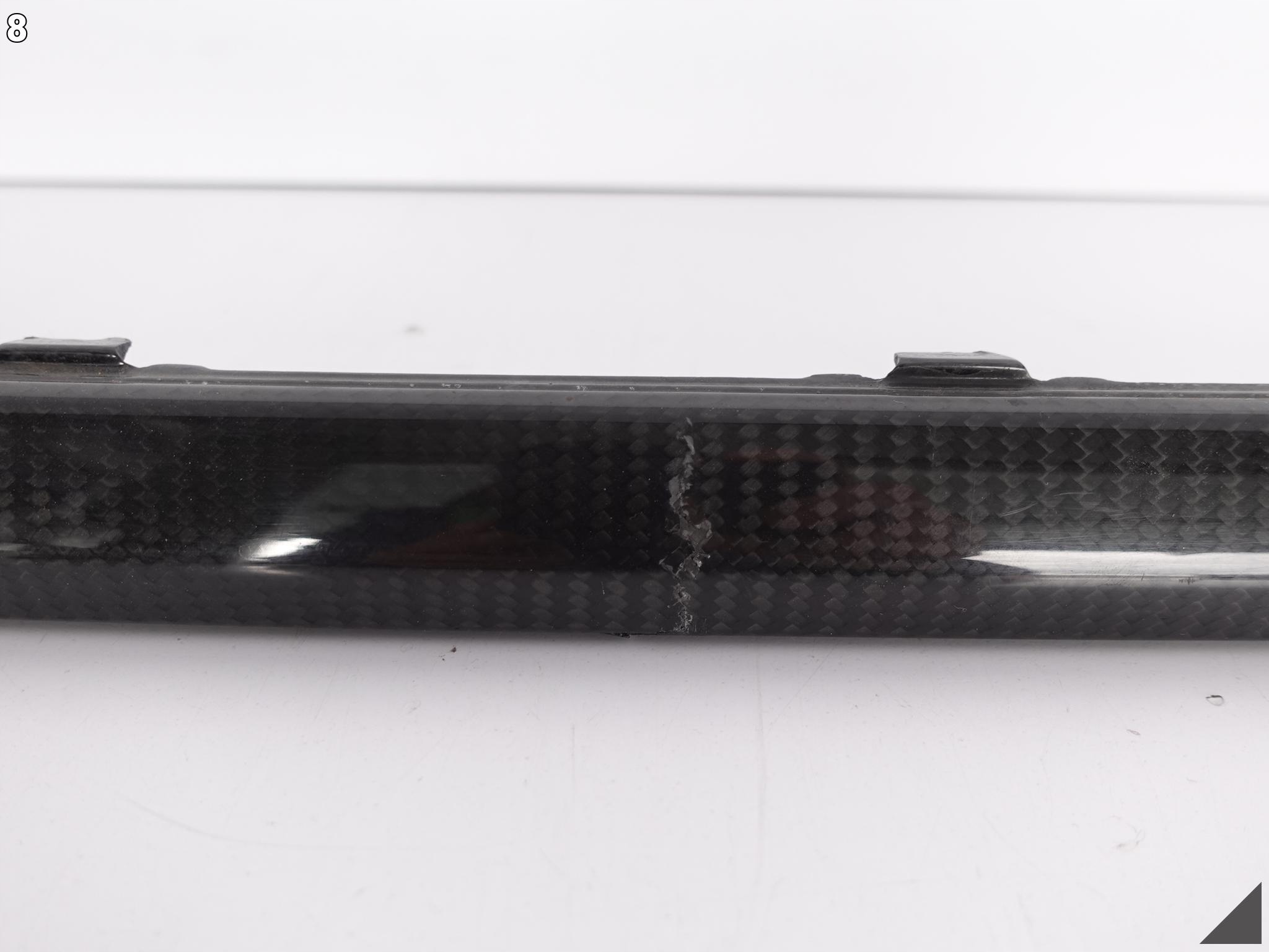 AUDI Q8 SQ8 4M8 S-LINE CARBON bumper moulding rear part