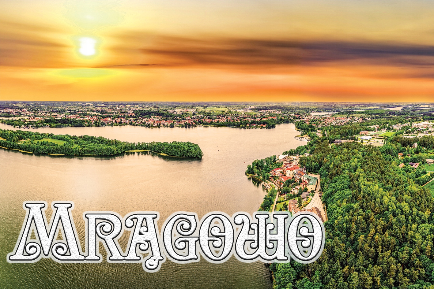 

Magnesy na lodówkę miasta Polski - Mrągowo