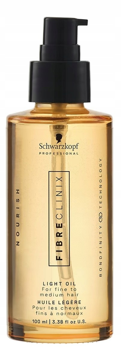 Schwarzkopf Fibre Clinix Bondfinity Light Oil lehký olej na vlasy 100 ml