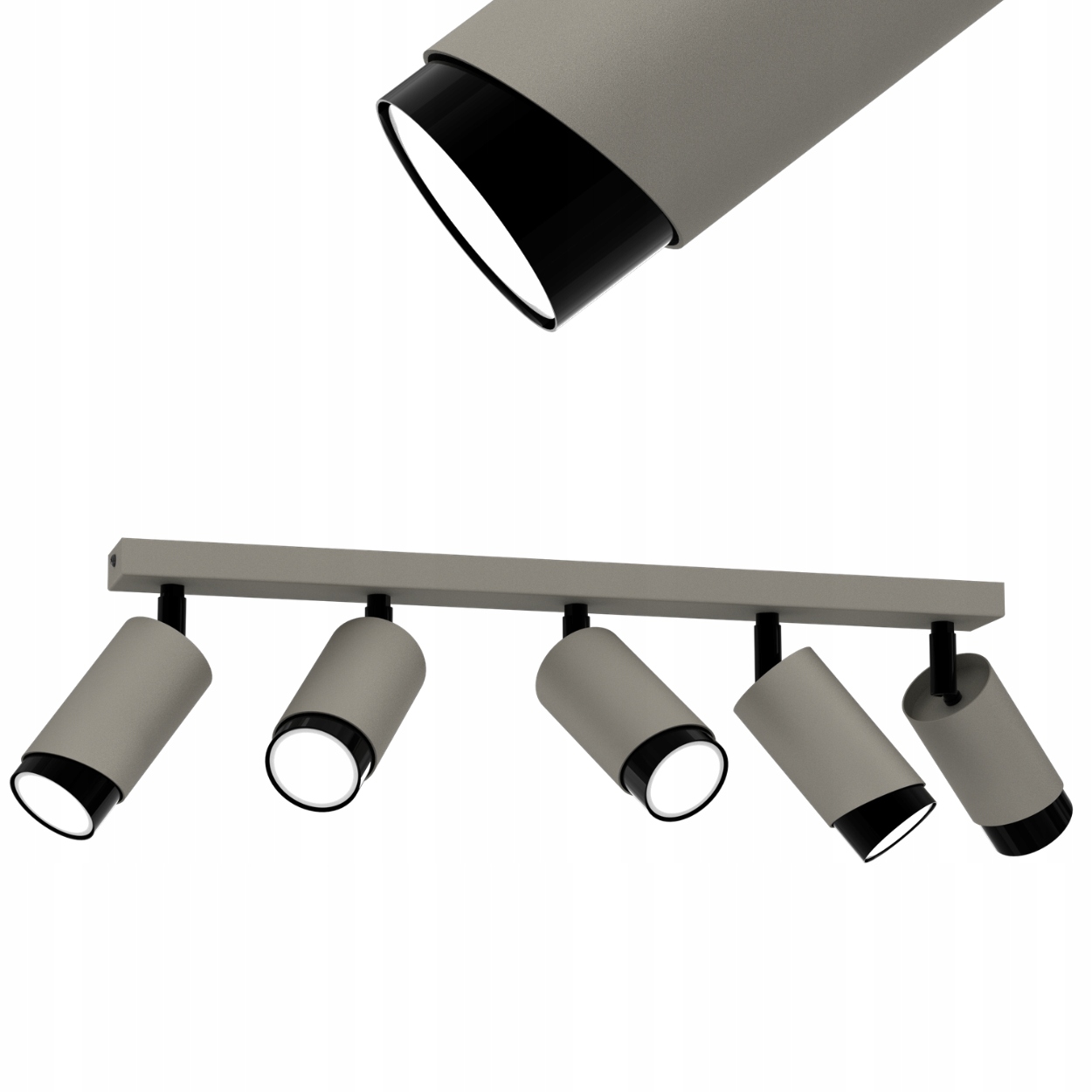 Stropná Lampa Reflektor Spot Tmavý Kašmír Regulovateľná Led GU10 Poľsko