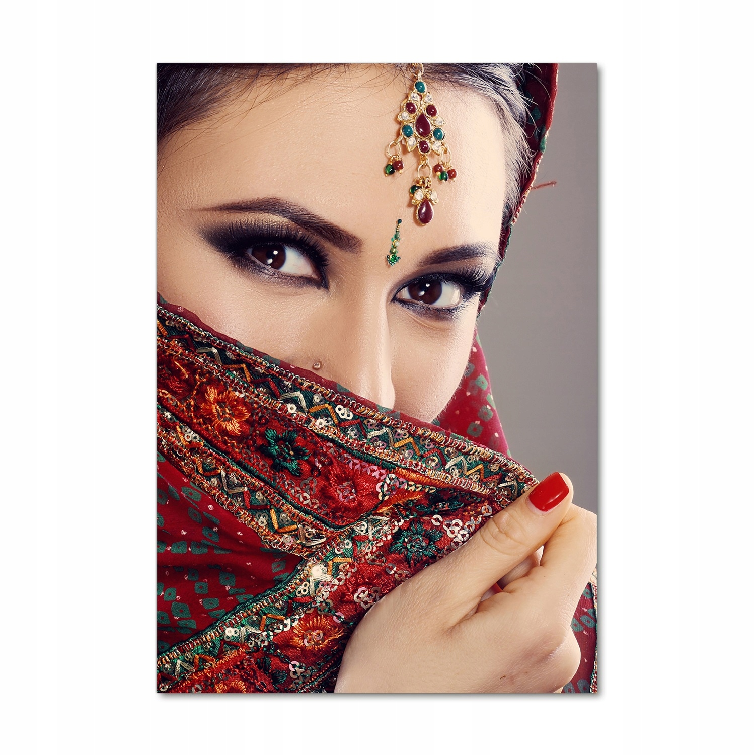 

Foto obraz szkło akrylowe Indyjska kobieta 70x100