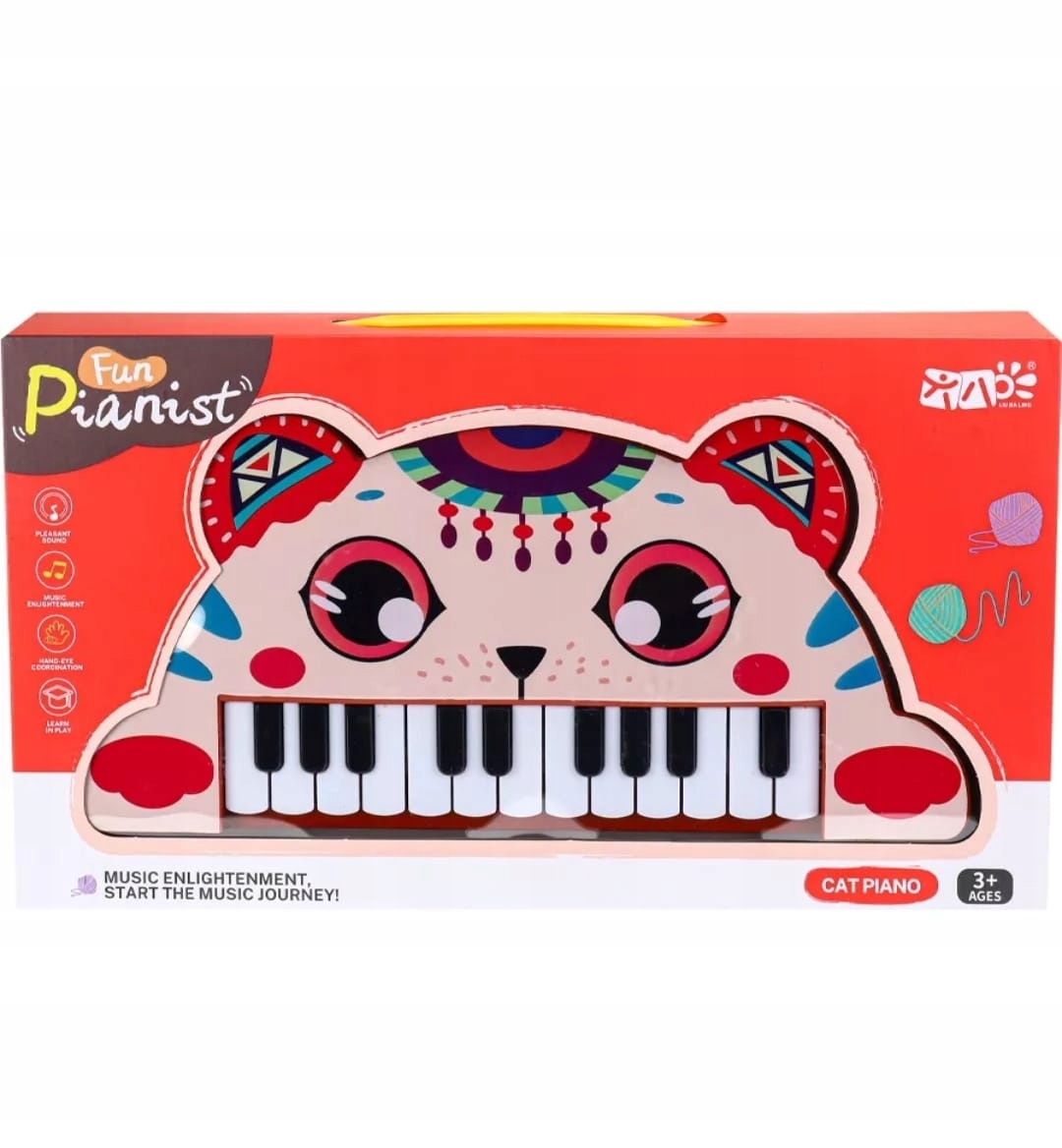 MEGA CREATIVE - ZABAWKA PIANINO MUZYCZNE CAT Rodzaj pianinko