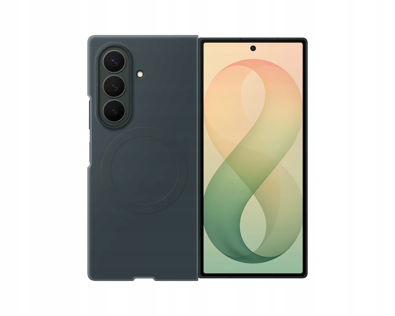 Etui Samsung Silicone Magnet do Galaxy Z Fold8 Ultra Zielony EF-EF976CGEGWW