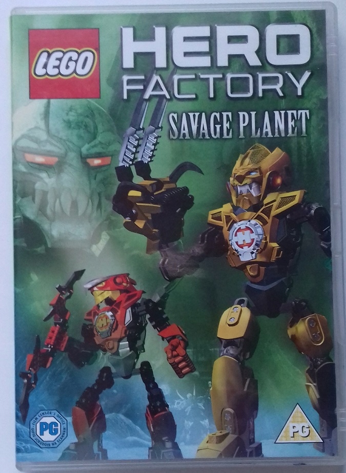 LEGO HERO FACTORY SAVAGE PLANET [DVD] - WERSJA PL
