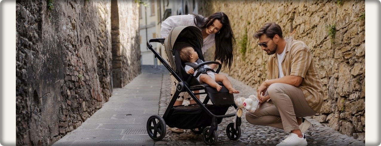 Espiro Only Way wózek spacerowy 307 Graphite Anthracite Liczba kół 4