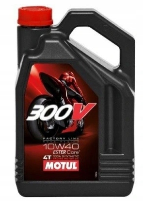 MOTUL 300V FACTORY LINE ROAD RACING 5W40 4L 104115